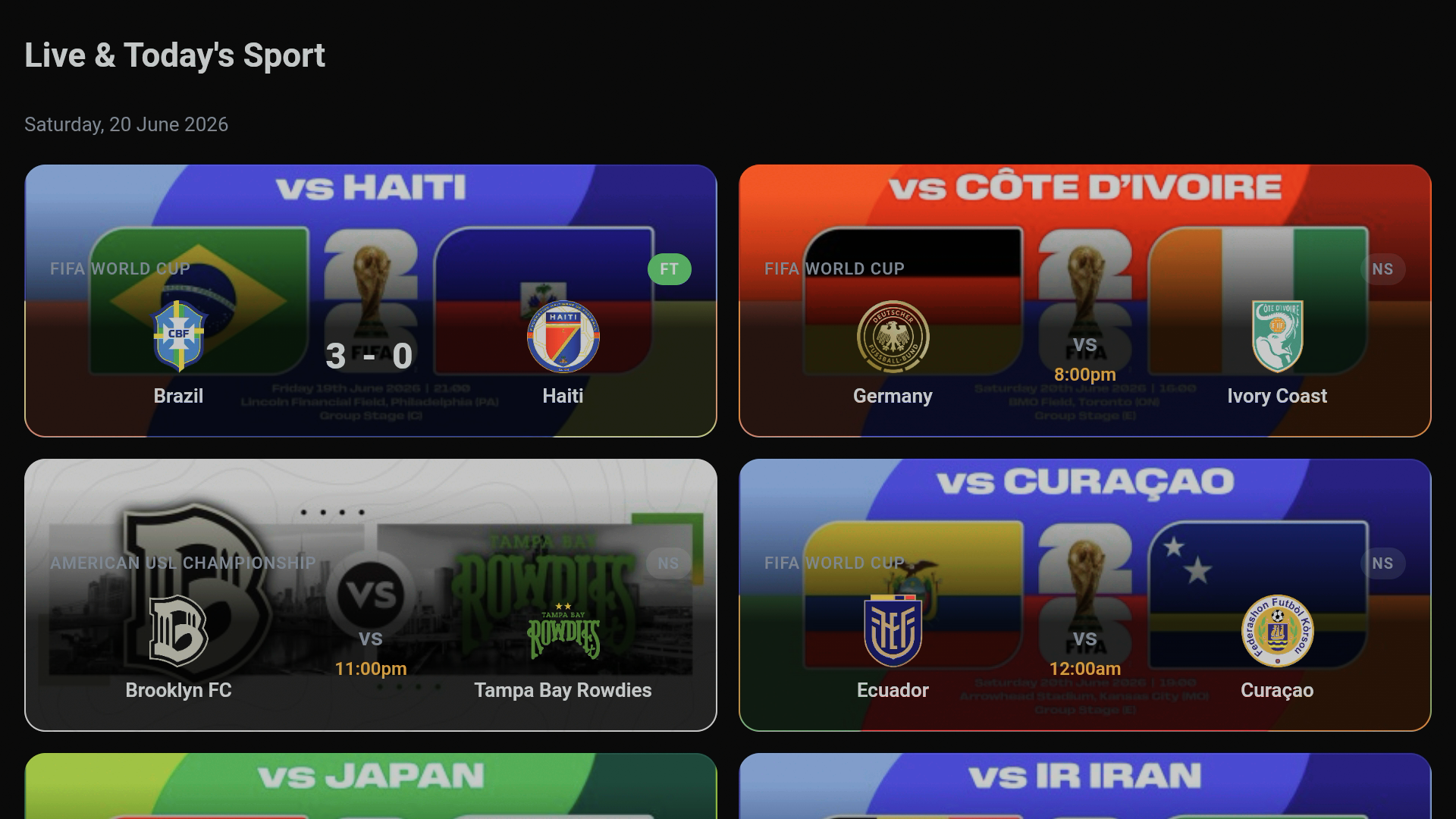 Affordable Streamz Live TV preview